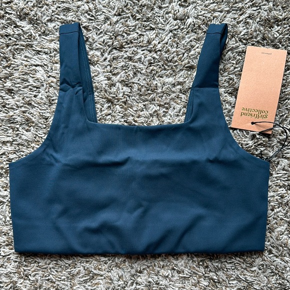 girlfriend collective Other - NWT Girlfriend Collective Midnight Tommy Bra M